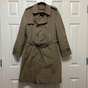 Botany 500 Trench Rain Coat Sz 38 REG